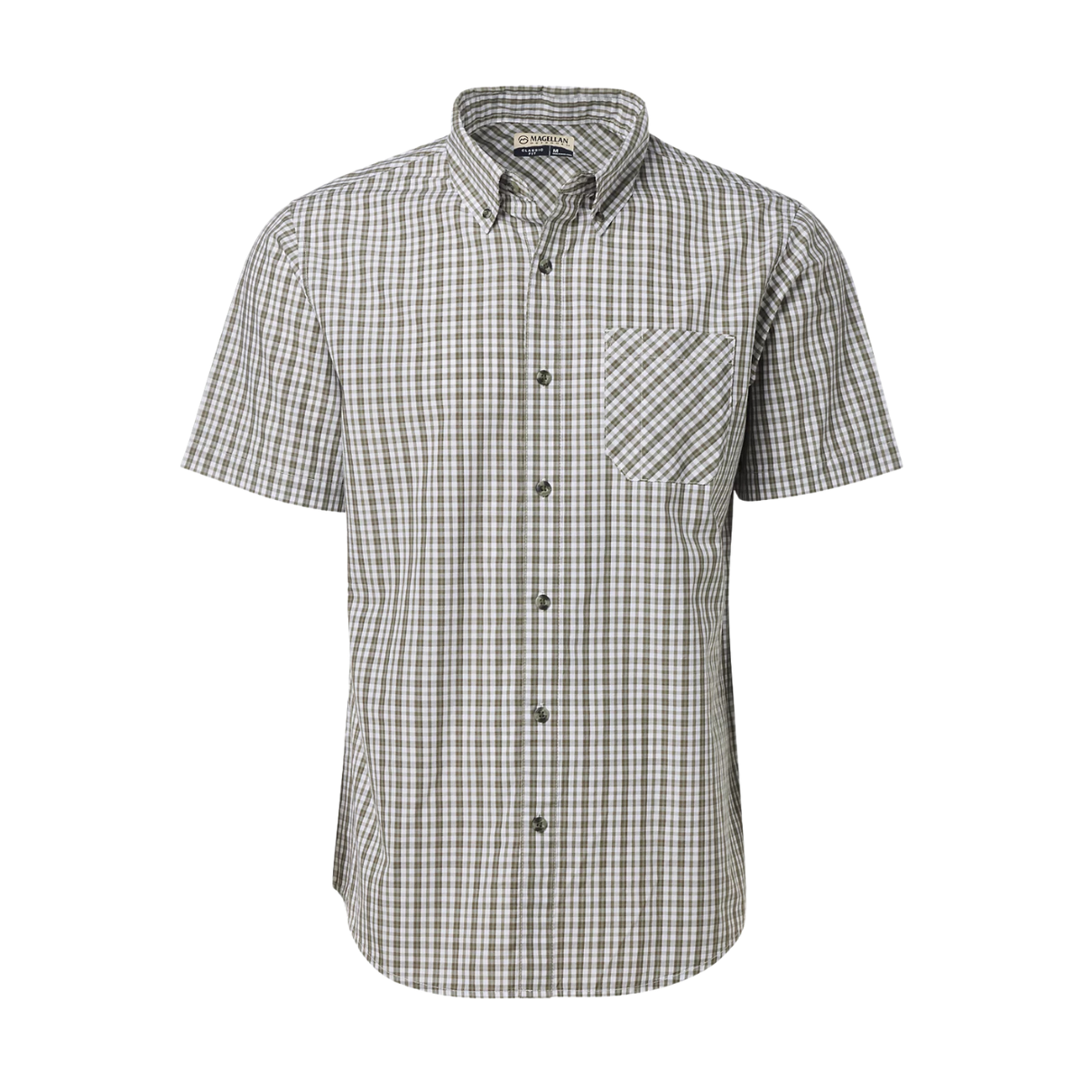 Camisa Magellan Summerville Plaid Manga Corta Hombre